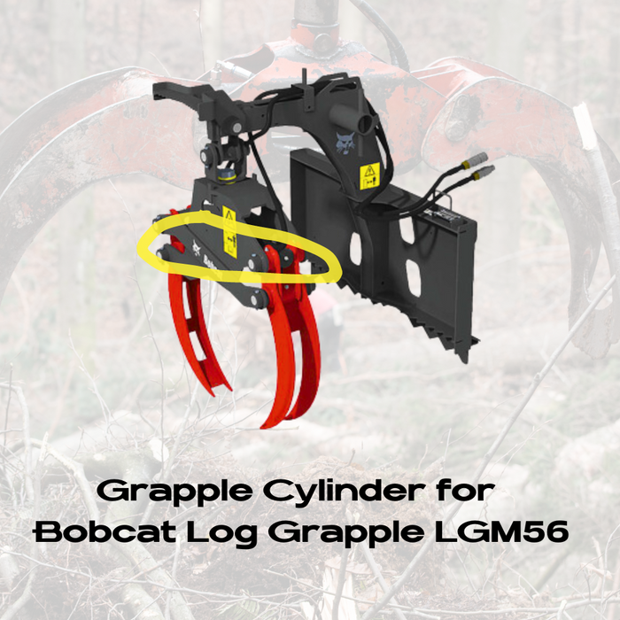 Bobcat 7402528 - Grapple Cylinder for LGM56 Log Grapple on Bobcat Loaders