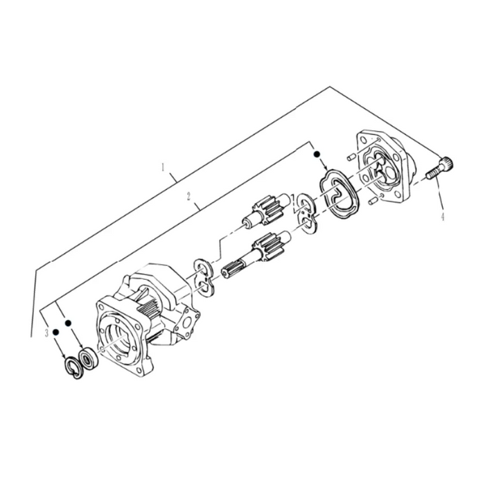 Kayaba B5000A-10001 - Seal Kit for Hydraulic Pump