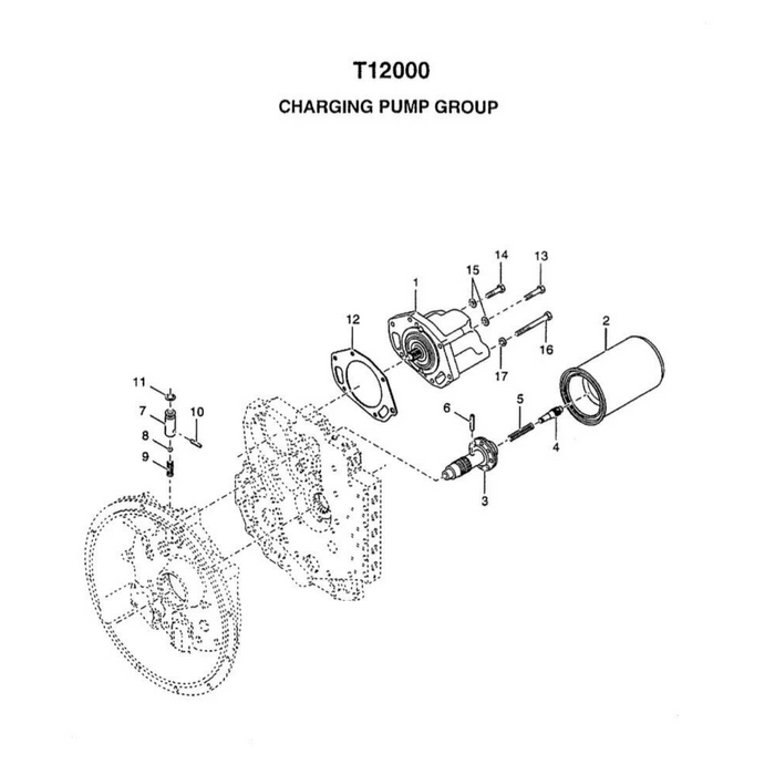 New Holland 219233A1 - Hydraulic Pump