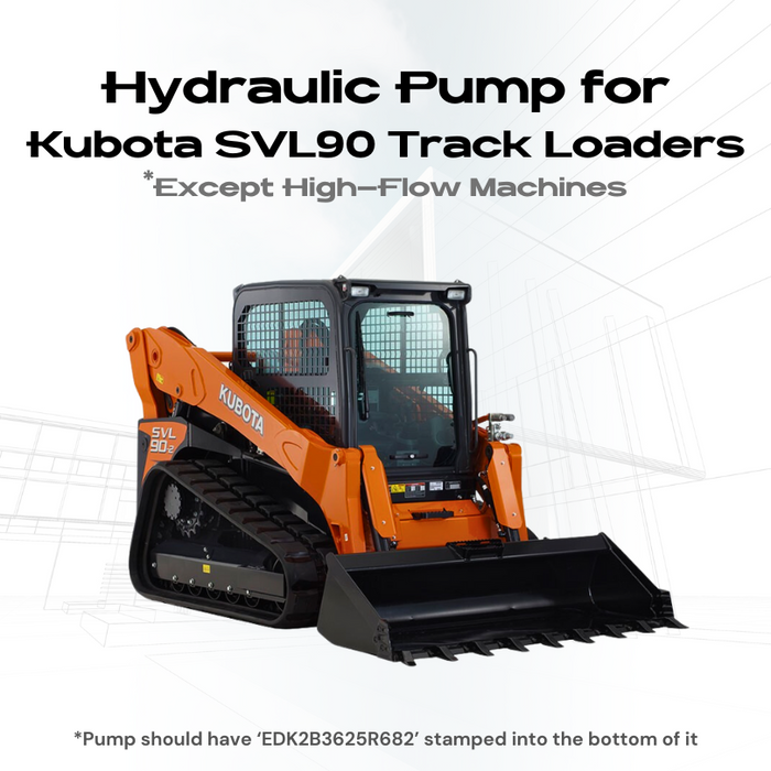 Kubota V0611-62113 - Hydraulic Pump for SVL90, SVL90-2, SVL90-2C, SVL90C Track Loaders