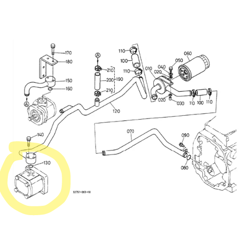 Hitachi 9218003 - Hydraulic Pump