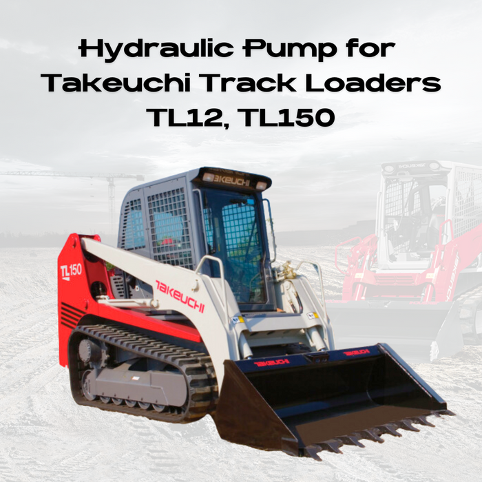 Takeuchi 19020-18100 - Hydraulic Pump for TL12 Track Loader