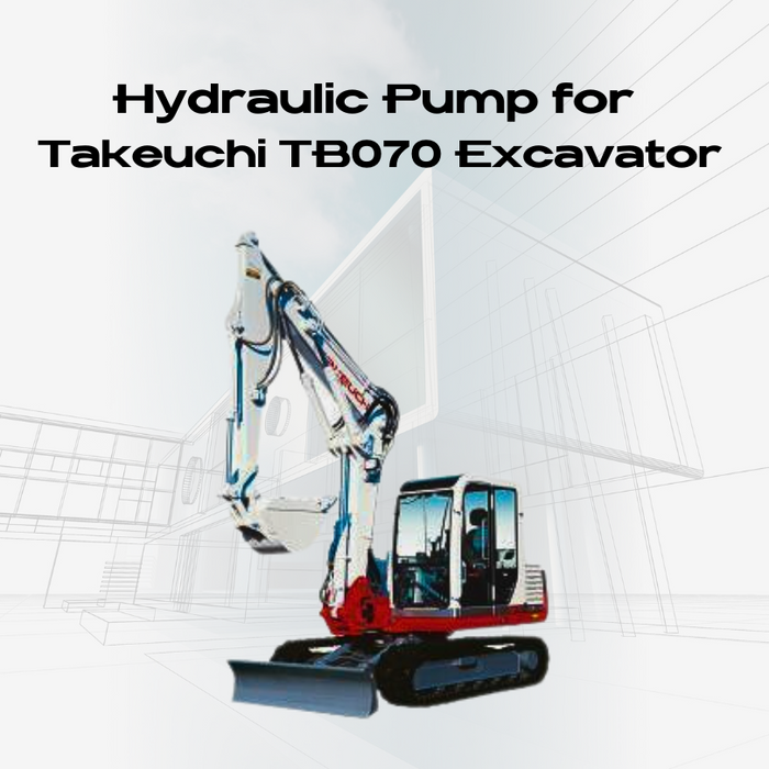 Takeuchi 19020-12635 - Hydraulic Pump