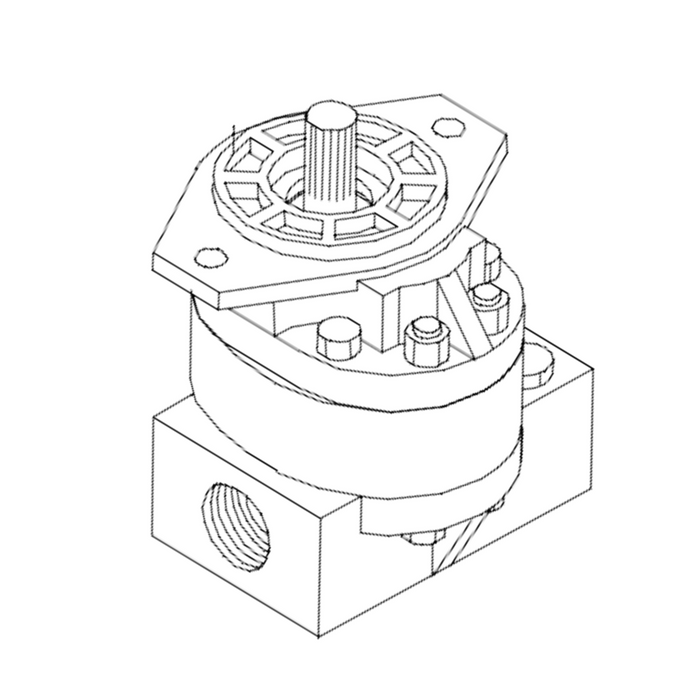 Gehl L66731 - Hydraulic Pump