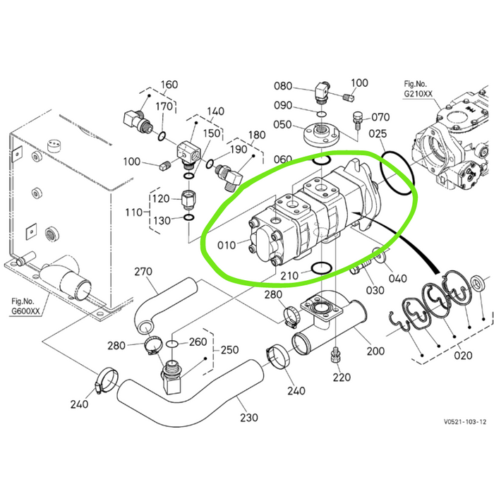 Aztec Replacement for AZPN-5543 - Hydraulic Pump