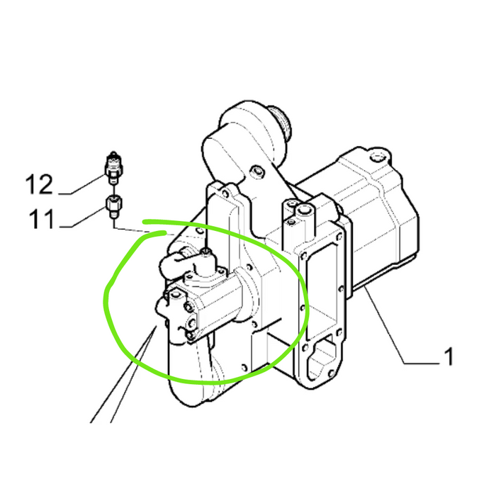 New Holland 9967884 - Hydraulic Pump