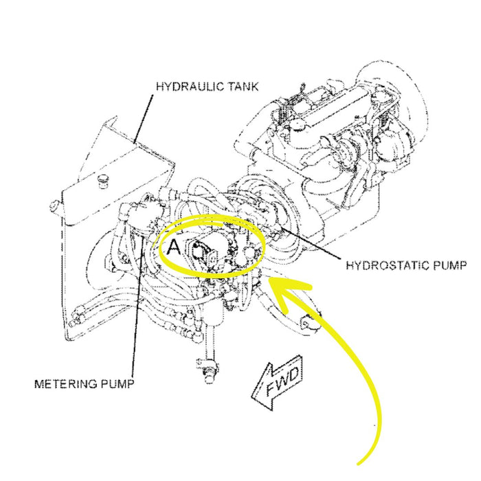 Caterpillar 240-2041 - Hydraulic Pump