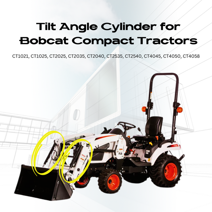 Bobcat 6809501 - Angle Adjustment Cylinder for Compact Tractor Bobcat 6809501 - Angle Adjustment Cylinder for Compact Tractor