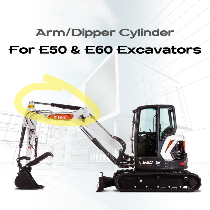 Bobcat 7166180 - Arm/Dipper Cylinder for E50 & E60 Excavators