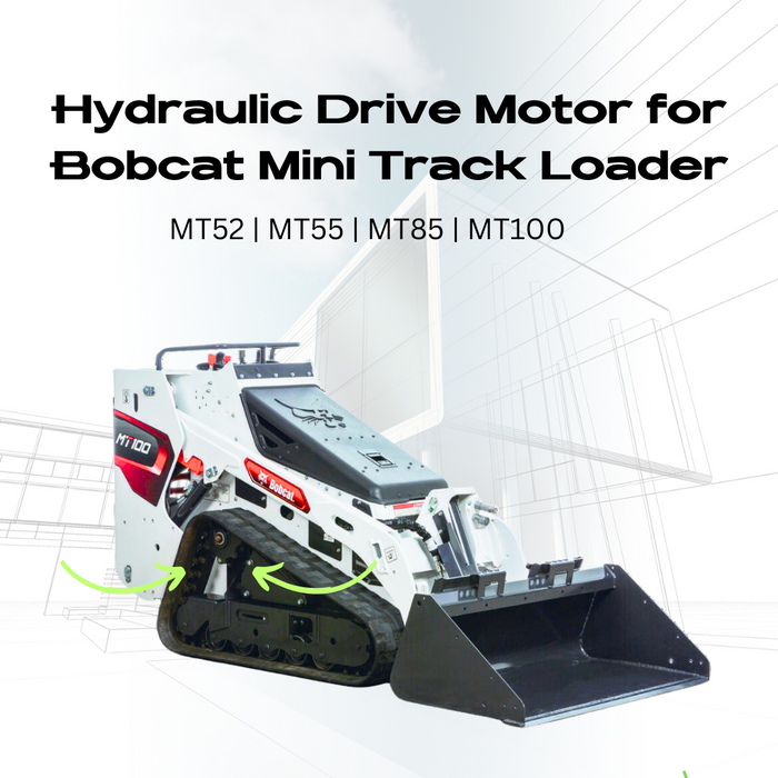 Bobcat 6686261 - Hydraulic Track Motor for MT52, MT55, 463, MT85, MT100