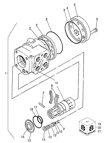 Eaton Char-Lynn (Danfoss) 200-0195-001 - Steer Orbital