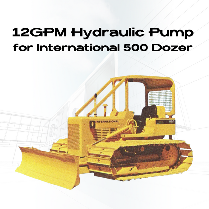 International 635868R91 - Hydraulic Pump for 500 Crawler Dozer