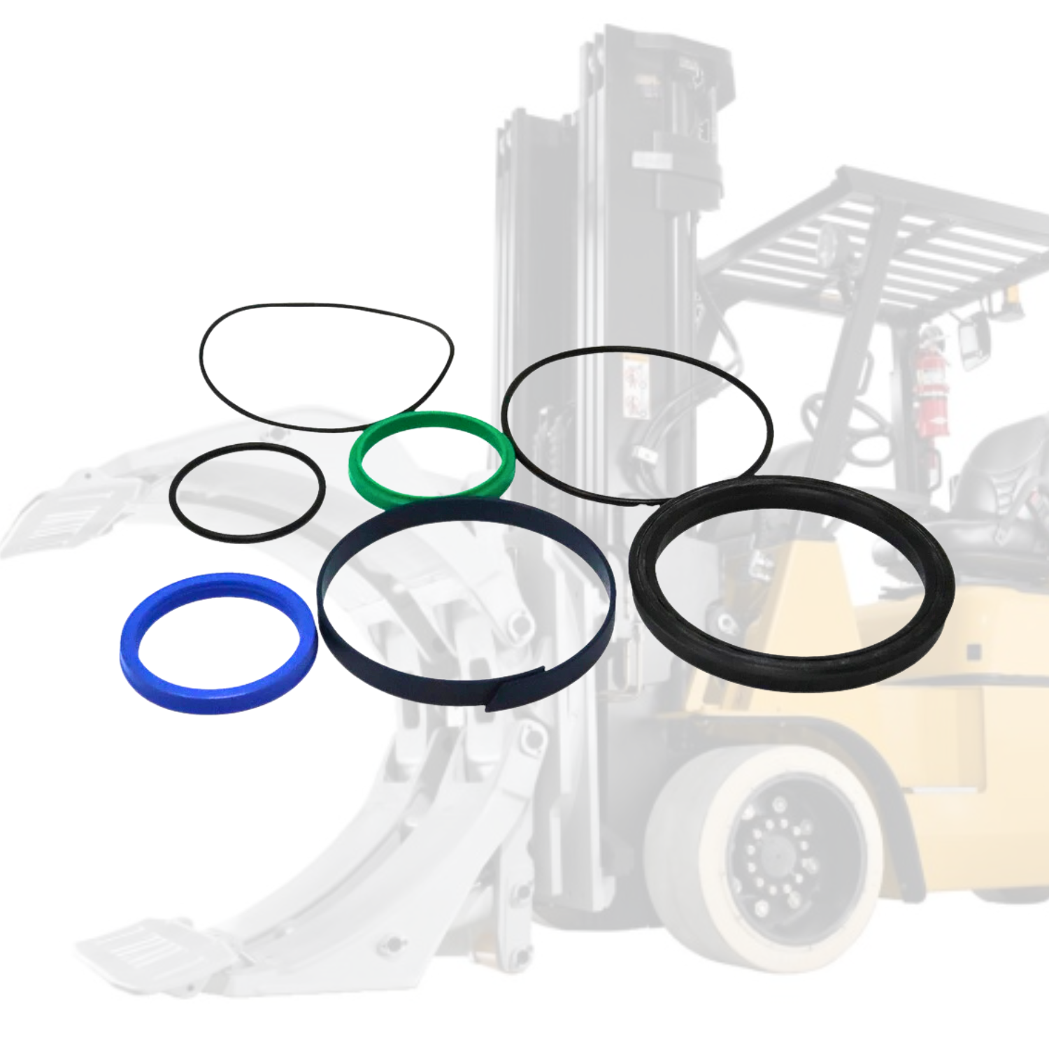 Seal Kit for Cascade 204185 - Hydraulic Cylinder - Sideshift Seal Kit for Cascade 204185 - Hydraulic Cylinder - Sideshift
