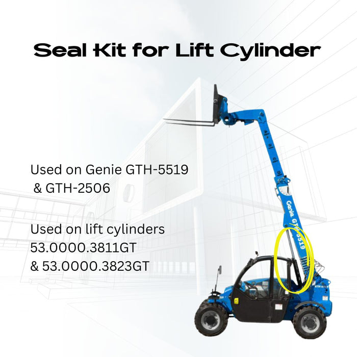 Seal Kit for Genie 53.0000.3811GT Cylinder - Boom