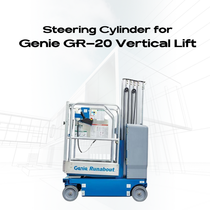 Genie 105547 Hydraulic Steering Cylinder for GR-20 Vertical Lift