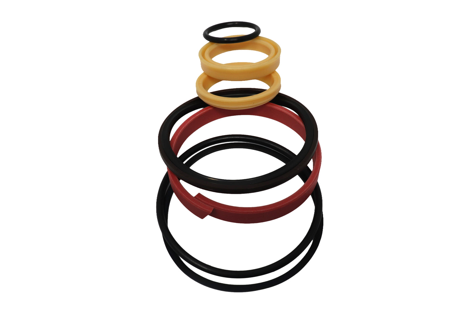 Unique Bargains Universal Oil Seal TC Double Lip W Steel Spring Seal Ring Rotary Shaft Seal 58x80x8mm High Pressure Fkm Rubber Brown 2 Pcs