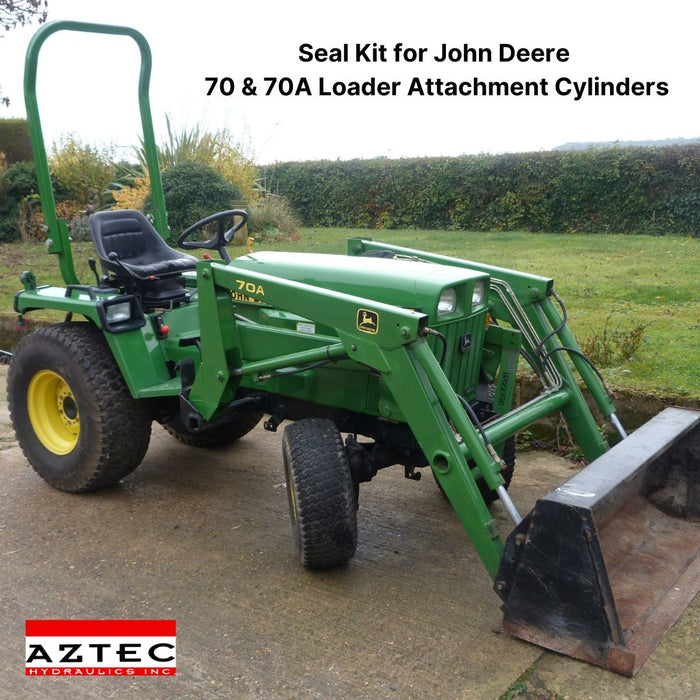 John Deere AM118391 - Seal Kit for Tilt and Lift Cylinders on 70 & 70A Loader Attachments - 1.125" x 1.500"