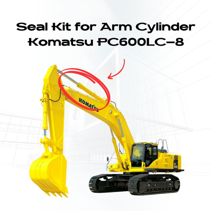 Seal Kit for Komatsu 707-01-0J650 Cylinder- Arm