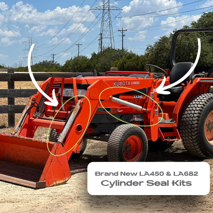 Kubota 75554-64600 Seal Kit for Bucket Lift & Tilt Cylinders on LA450 & LA682 Front-End Loaders