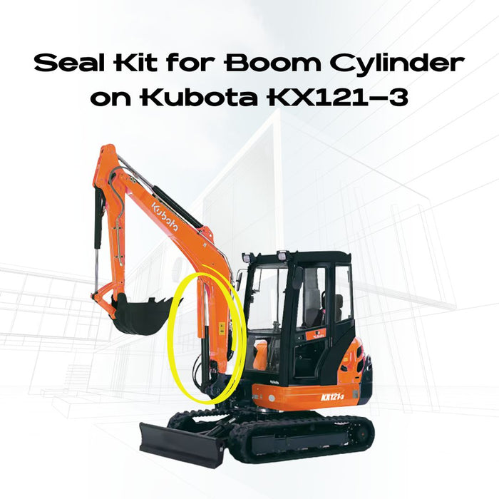Seal Kit for Kubota RD138-67500 Cylinder - Boom