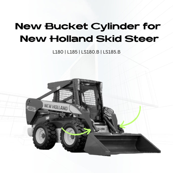 New Holland 87038982 - Hydraulic Bucket Cylinder