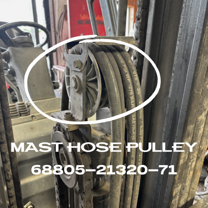 Toyota 68805-21320-71 - Pulley Plastic - Mast