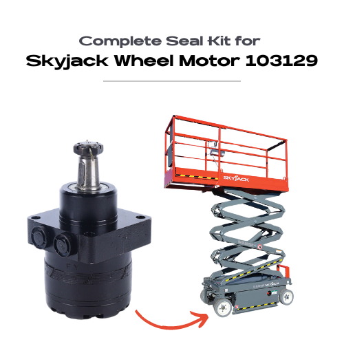 White Hydraulics PE444001 - Seal Kit for RE (500) Series Hydraulic Motors