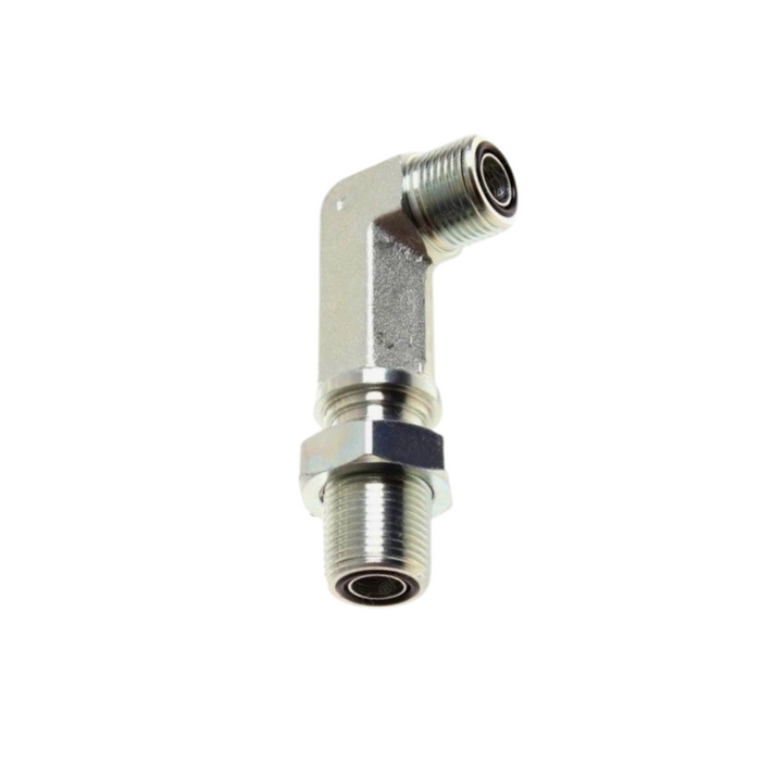 AZF-90MMOFOFB0808-L - Hydraulic Bulkhead Fitting