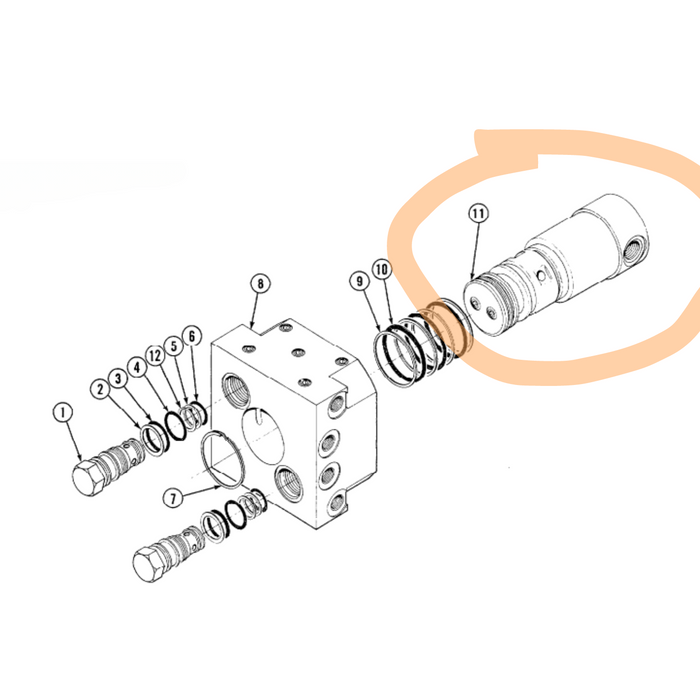 Cascade 662024 - Forklift Attachment - Component